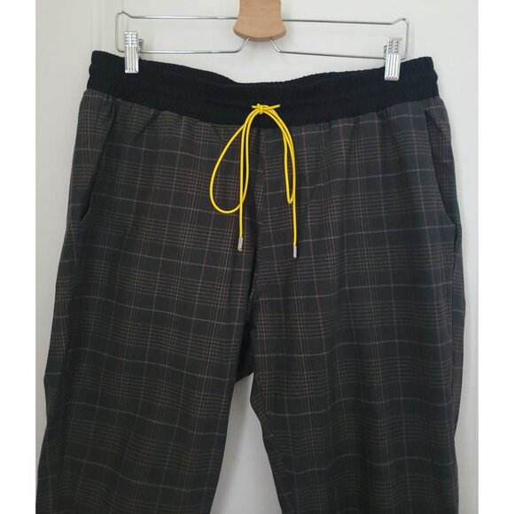Christos New York THE TRIBECA Plaid Trousers Lounge Pants Men's Sz L - Picture 3 of 6